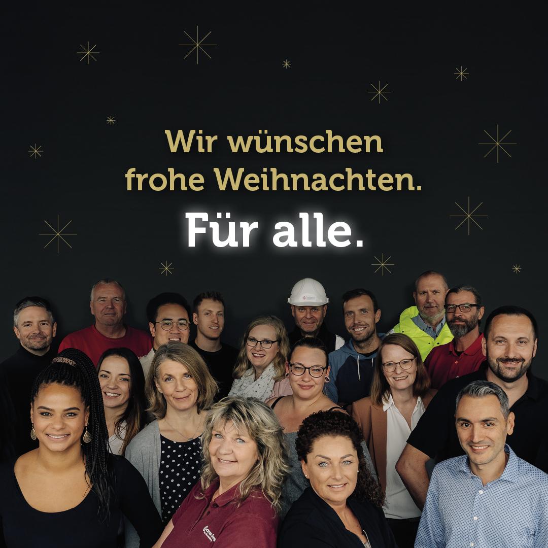 Das Weihnachtsmotiv der Stadtwerke Osnabrück 2023