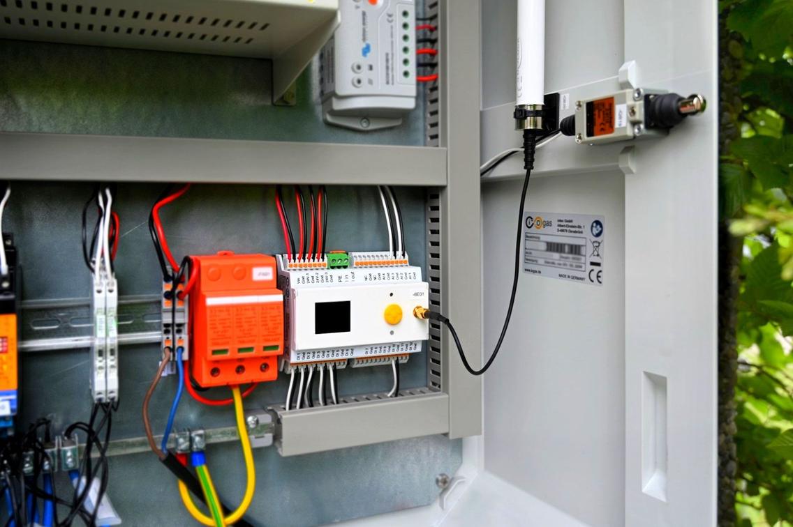 Monitoring von Gasdruckregelanlagen mit IoGas-GDR und LoRaWAN