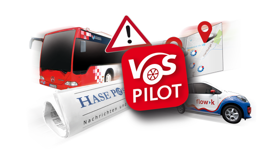 Die MobilitätsApp VOSpilot verbindet verschiedene Angebote