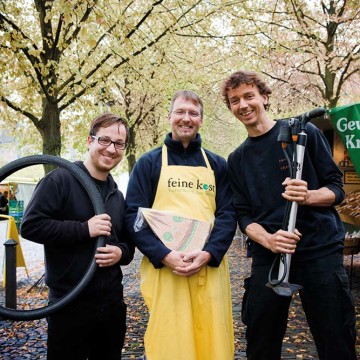 Norbert Löscher, Andreas Schwinge und Ingo Witte