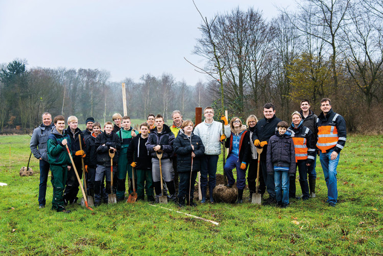 Obstwiesen Pflanzaktion: Team