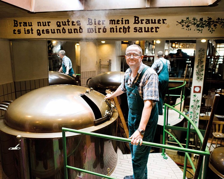 Andreas Pater, Braumeister der Hausbrauerei Rampendahl