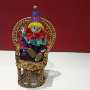 Weihnachtsgeschenk Clown