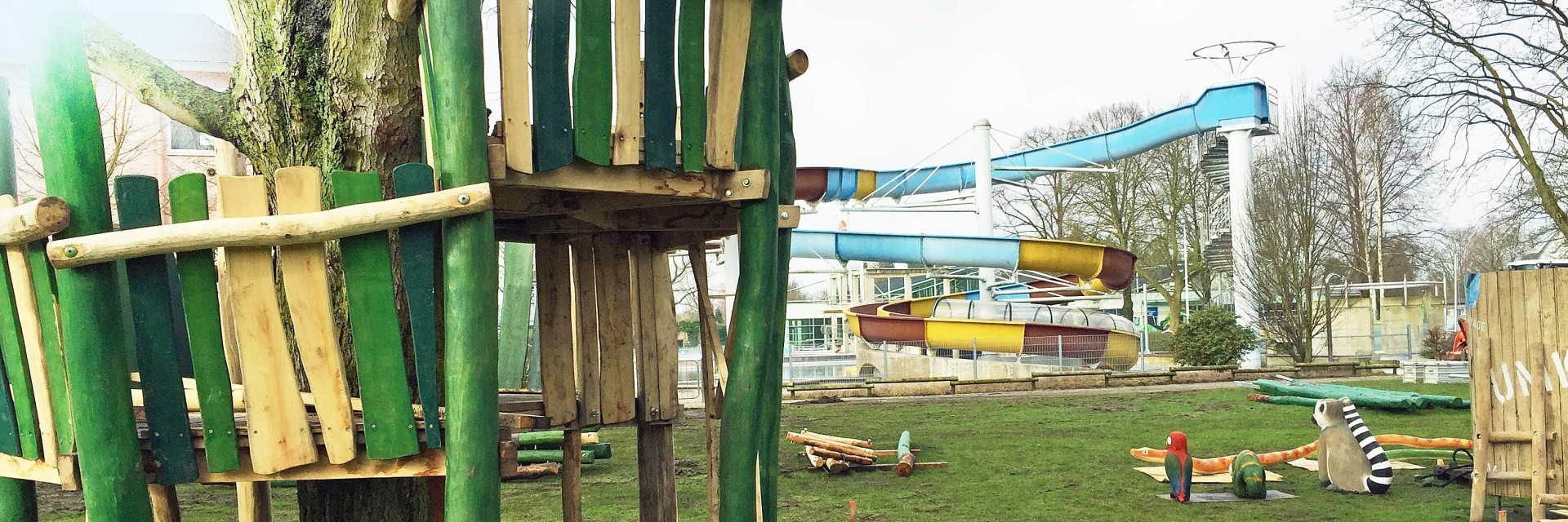 Dschungelpfad, Klettern im Moskaubad Osnabrück