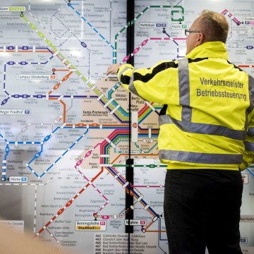 Liniennetz Verkehrsleitstelle