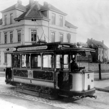 Straßenbahndepot Lotterstr. 1906