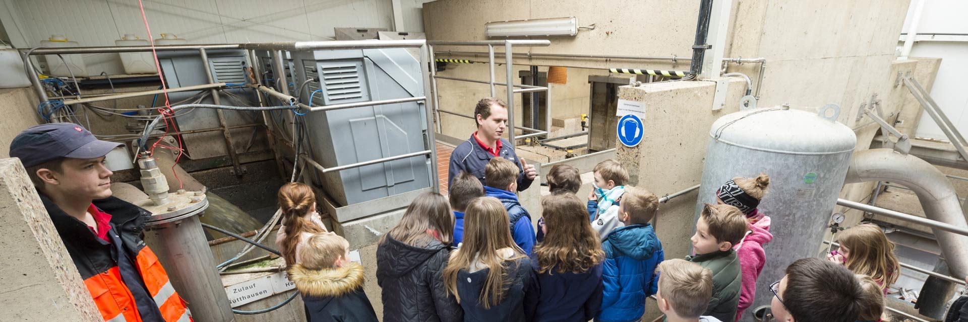 Schulführung Klärwerk Hellern