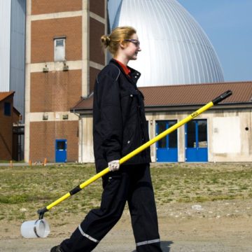 Arbeiten im Klärwerk