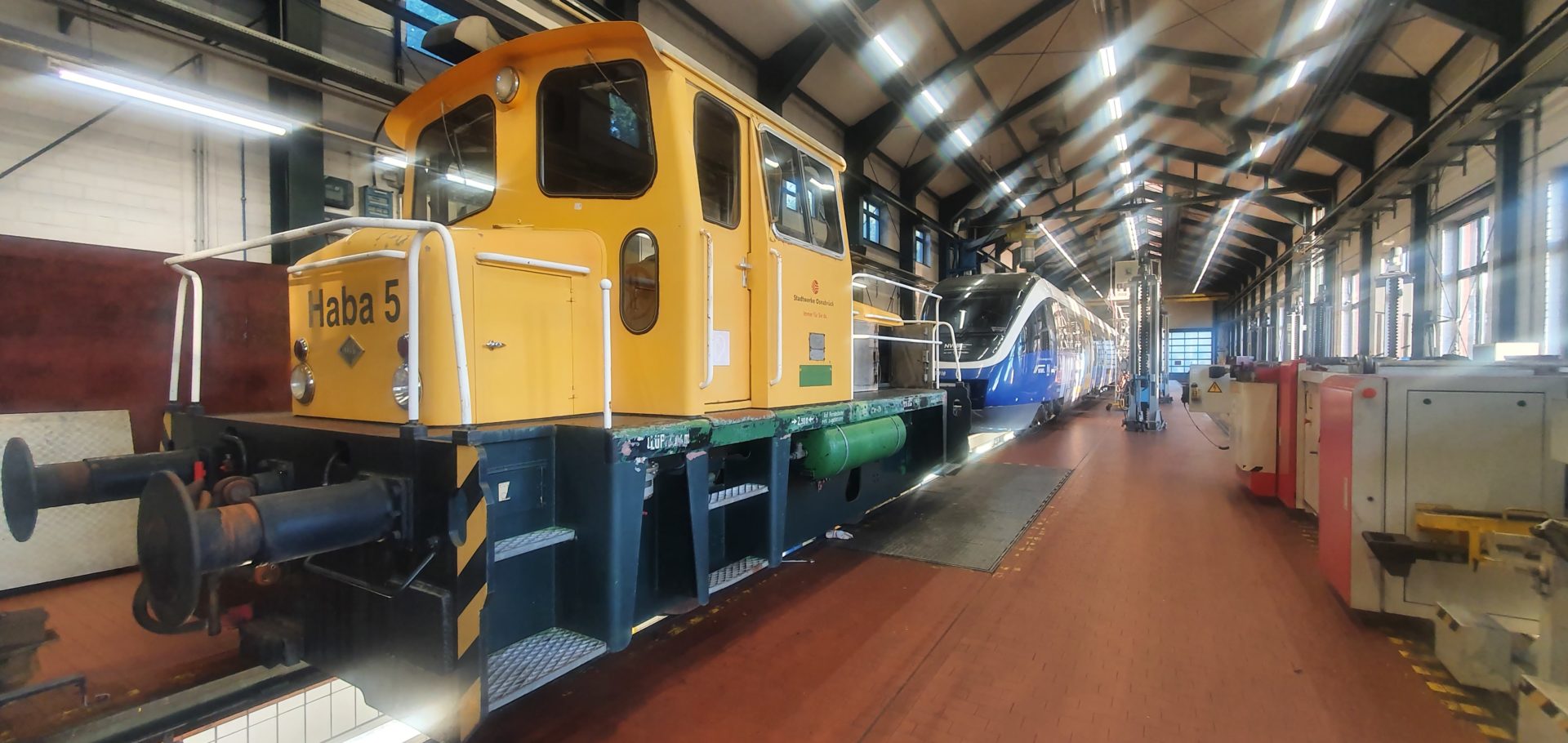 Neuer Glanz für die Hafenbahn | Blog der Stadtwerke Osnabrück