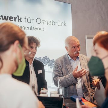 Prof. Dr. Bockhorn im Gespräch