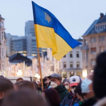 Demo gegen Ukraine-Krieg