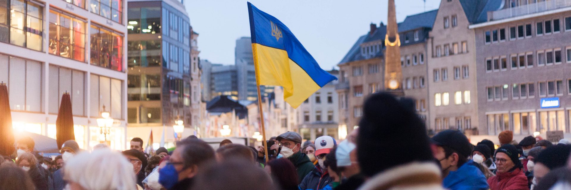 Demo gegen Ukraine-Krieg