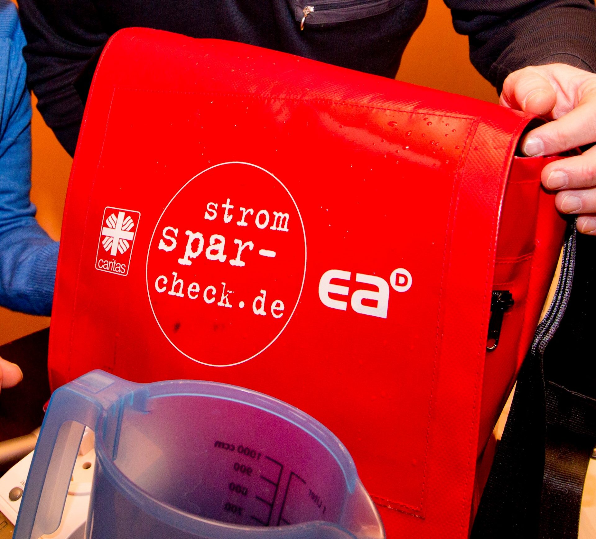 Stromspar-Check der Caritas