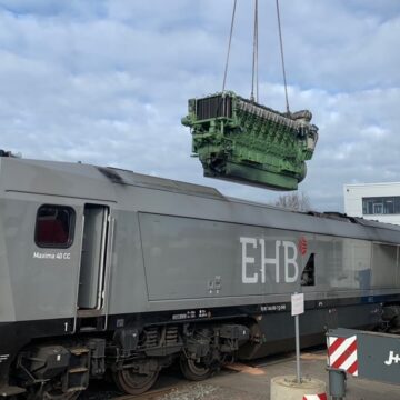 Reparatur Diesellok