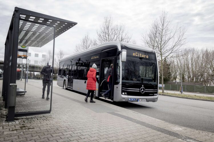 Vollelektrischer Solobus