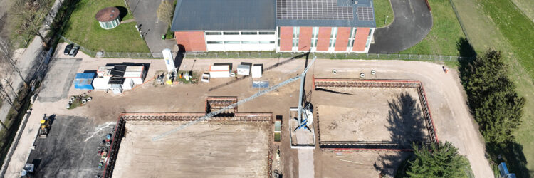 Erster Bauabschnitt neues Wasserwerk Thiene beendet