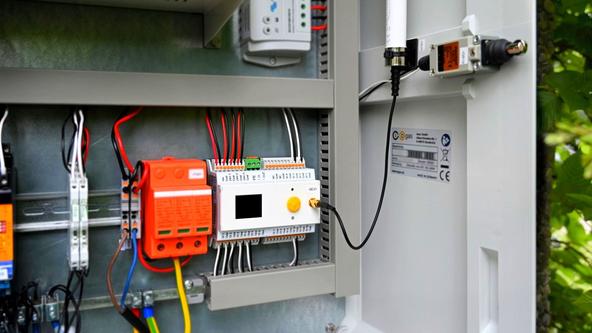 Monitoring von Gasdruckregelanlagen mit IoGas-GDR und LoRaWAN